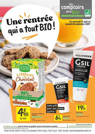 Catalogue Les Comptoirs de la Bio page 1