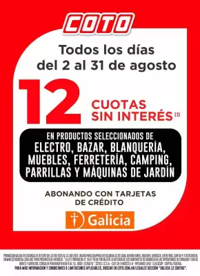 Catálogo Coto (válido hasta 31-08)