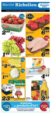 Marché Richelieu flyer