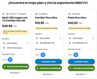Catálogo DirecTV Página 1