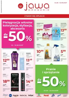 Jawa Drogerie gazetka (ważność do 2-09)