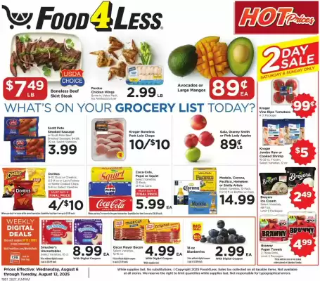 Food 4 Less Weekly Ad