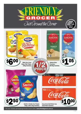 Friendly Grocer catalogue