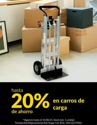 Catálogo Sodimac (válido hasta 10-08)