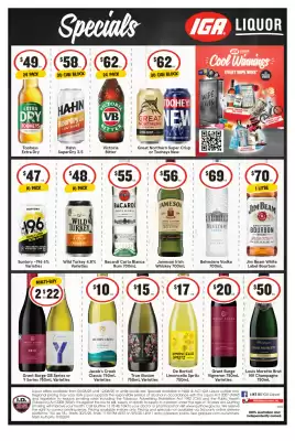 IGA Liquor catalogue (valid until 12-08)