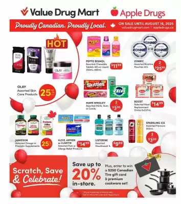 Apple Drugs flyer (valid until 29-08)