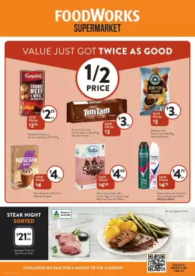 Foodworks catalogue