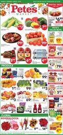 Pete's Fresh Market Weekly Ad week 32 Page 1