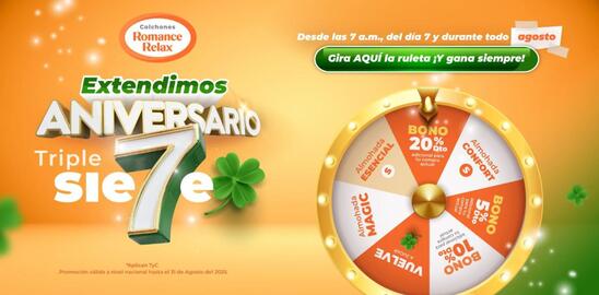 Catálogo Colchones Romance Relax Página 1
