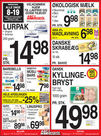 ABC Lavpris tilbudsavis uge 32 Side 1