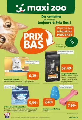 Catalogue Maxi Zoo (valable jusqu'au 24-08)