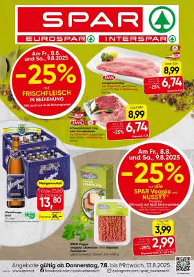 Spar Flugblatt (gültig bis 14-08)