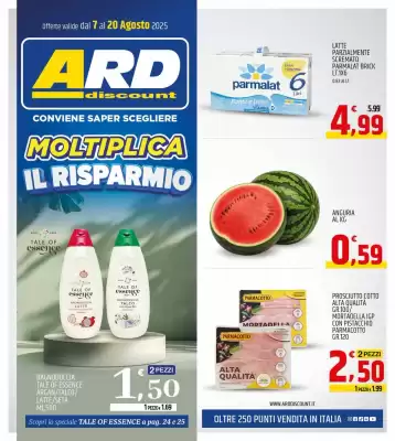 Volantino Ard Discount (valido fino al 20-08)