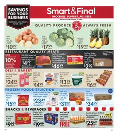 Smart & Final Weekly Ad Page 1