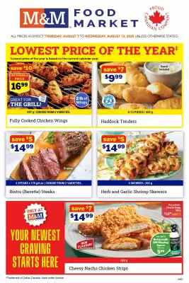 M & M Food Market flyer