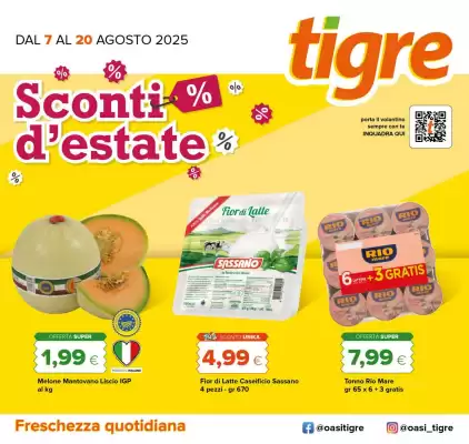 Volantino Tigre
