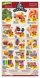 Farm Boy flyer week 32 Page 1