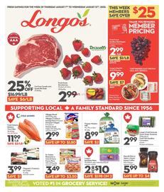 Longo's flyer week 32 Page 1