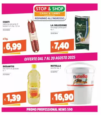 Volantino Stop&Shop (valido fino al 20-08)