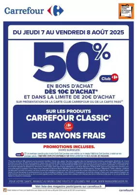 Catalogue Carrefour (valable jusqu'au 8-08)