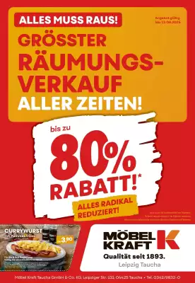 Möbel Kraft Prospekt (gültig bis 12-08)