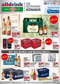 Profi Getränke Prospekt Seite 1