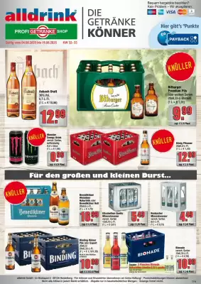 Profi Getränke Prospekt (gültig bis 16-08)