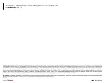 Renault gazetka | Kangoo Van / I Express Van Strona 32