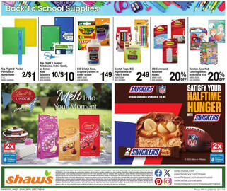 Shaw's Weekly Ad Page 16