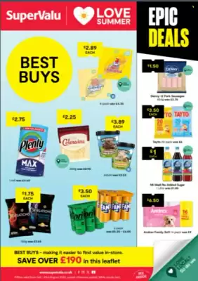 SuperValu leaflet (valid until 23-08)