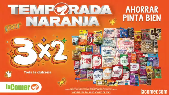 Catálogo La Comer (válido hasta 14-08)