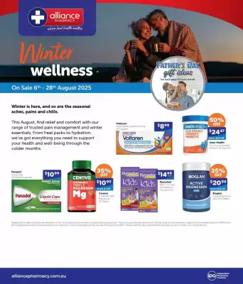 Alliance Pharmacy catalogue (valid until 28-08)