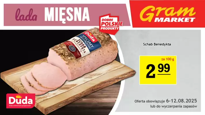 Gram Market gazetka (ważność do 12-08)
