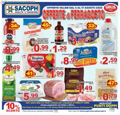 Volantino Sacoph (valido fino al 17-08)