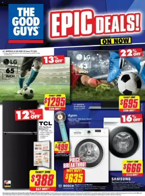 The Good Guys catalogue (valid until 10-08)