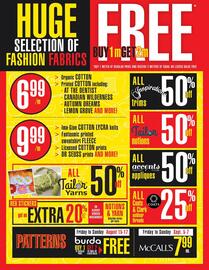 Fabricville flyer Page 2