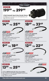 Princess Auto flyer Page 47