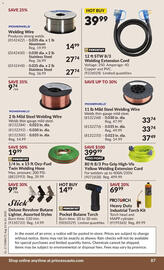 Princess Auto flyer Page 91