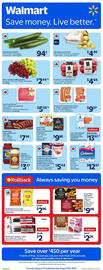 Walmart flyer week 32 Page 1