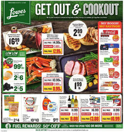 Lowes Foods Weekly Ad week 32 Page 1