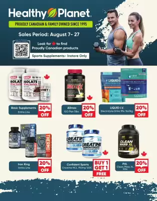 Healthy Planet flyer