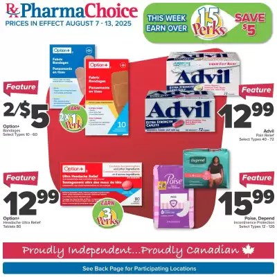 PharmaChoice flyer (valid until 13-08)