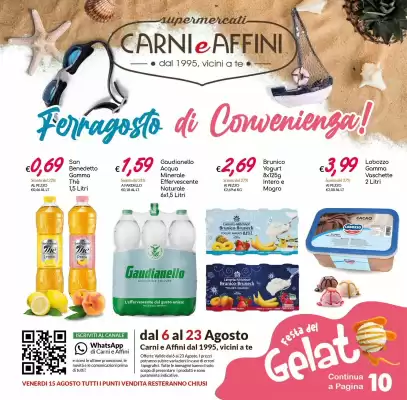 Volantino Carni e Affini Supermercati (valido fino al 23-08)