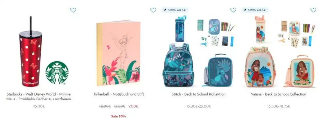 Disney Store Flugblatt (gültig bis 19-08)