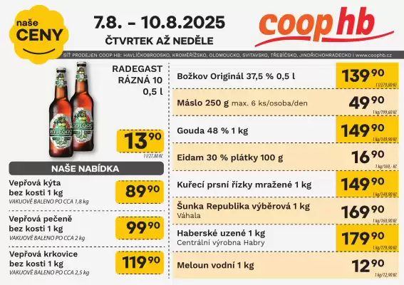 Coop hb leták (platné do 13-08)