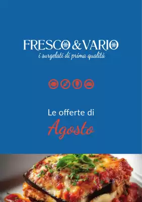 Volantino Fresco Vario (valido fino al 30-08)