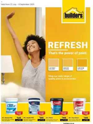Builders Express catalogue (valid until 8-09)