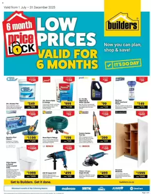 Builders Express catalogue (valid until 31-12)