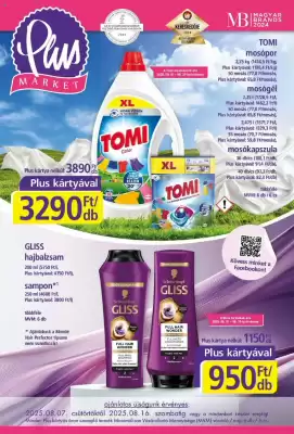 PlusMarket akciós újság (érvényes eddig: 16-08)