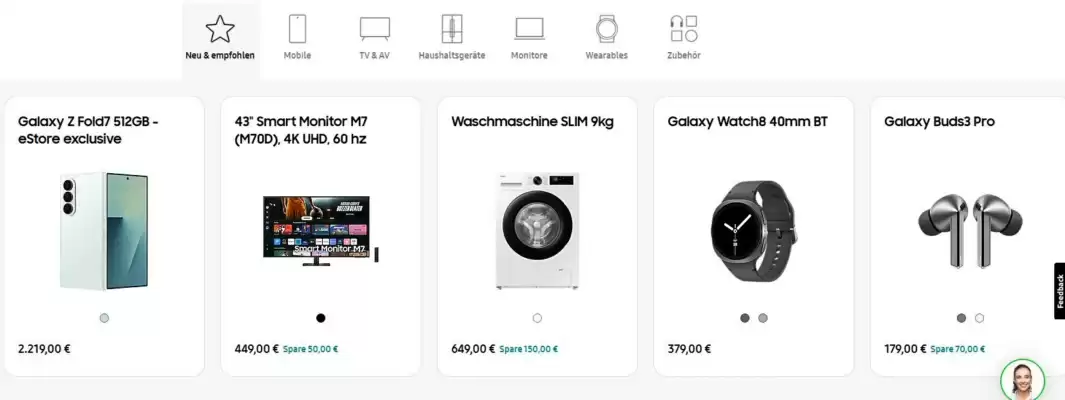 Samsung Flugblatt (gültig bis 19-08)